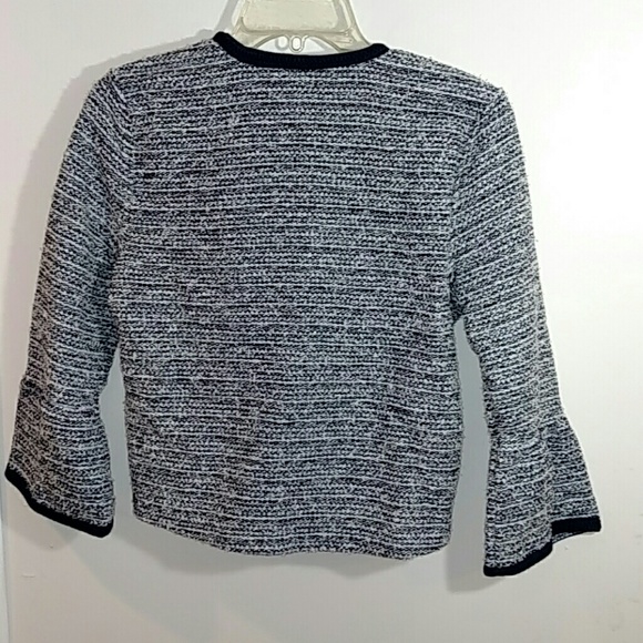 Loft Tweed bell sleeve Jacket Petite - Picture 2 of 8